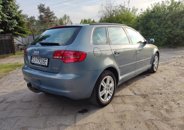 Audi A3 cena 24999 przebieg: 208000, rok produkcji 2010 z Konin małe 352